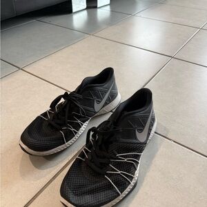 Nike Black and Gray Men's Shoes Size 13